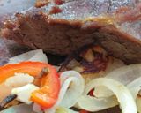 Foto del paso 2 de la receta: Asado al horno con cebolla y morrón