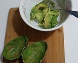 酪梨優格（網球造型&酪梨切法）的食譜步驟4照片