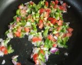 A picture of step 1 of Corn cheese open sandwich.