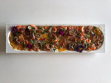 Tiradito cítrico de salmón