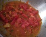 A picture of step 3 of Tomato Sabji.