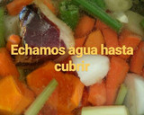 Foto del paso 3 de la receta: Puré de verduras con trocitos de jamón