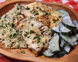 Sajtos - tejfölös szelet recept fázis 4 fotója