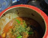 A picture of step 12 of Kathal ki sabzi.
