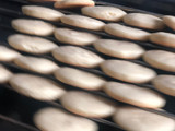 Alfajores de chocolate blanco