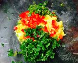 A picture of step 2 of Mango Salsa Maggi Recipe.