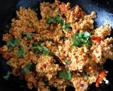 A picture of step 5 of Foxtail Millet Tomato Rice.