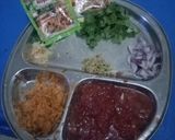 A picture of step 1 of Liver stew.