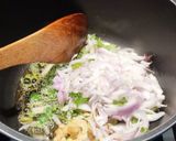 A picture of step 7 of Soya chunks, potato biryani.