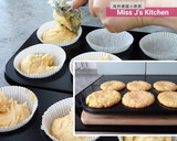 A picture of step 5 of Lemon Cupcakes + Lemon Buttercream Frosting = The Perfect Cupcake.