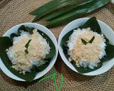 Foto langkah ke 4 dari resep Ketan Bubuk Dele (kedelai).