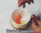 A picture of step 1 of Savory French Toast In A Mug Recipe | Easy Mug Breakfast.