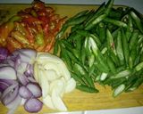 Foto langkah ke 2 dari resep Oseng Bunga bawang tecangjang.