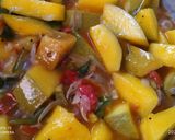 A picture of step 3 of Mango Thithipu/Mango Sweet Pachadi.