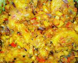 A picture of step 15 of Beans and plantain pottage.
