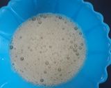 A picture of step 2 of Pasta with fried egg.