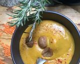 Une image de l'étape 8 de 🫕Velouté 🍁🌶lentilles corail 🪸 châtaignes 🌰.