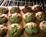 A picture of step 8 of 🍌 Banana Dark Chocolate Walnut Oatmeal Muffins 🍫.