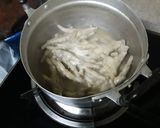 รูปขั้นตอนการทำที่ 1 ของ ขนมจีนเขียวหวานขาไก่