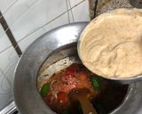 A picture of step 2 of Chicken cubes pulao.