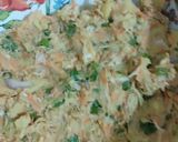 A picture of step 7 of Vegetable, Chicken and Macaroni Kabab.