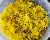A picture of step 1 of Leftover Poha Amaranth Leaves Muthiya.