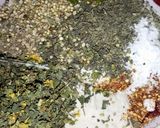 A picture of step 4 of Aloo or moong daal k bhallay.