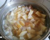Hagymás krumpli köret recept fázis 2 fotója