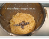Foto del paso 1 de la receta: Brownie proteico de plátano y cacao
