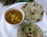 A picture of step 5 of Multigrain Bathua Roti.
