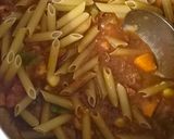 A picture of step 5 of Red sauce pasta in Pressure cooker.