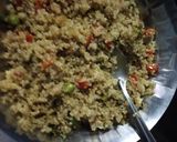 A picture of step 7 of Quinoa upma.