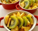 Une image de l'étape 3 de Gratins pommes kiwis.