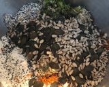 Fitnessbrötchen mit Möhren und Zucchini Rezeptschritt 2 Foto