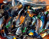 Foto del paso 8 de la receta: Mejillones rellenos de crema de mejillones al vapor