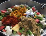 A picture of step 2 of Mix Veg.