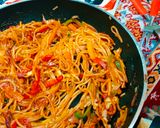 હક્કા નૂડલ્સ (Hakka Noodles Recipe in Gujarati) રેસીપી સ્ટેપ4ફોટો