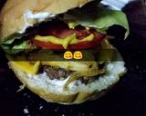 صورة لخطوة 5 من وصفة البرجر المنزلي بصوص المشروم 😋 😋