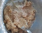 A picture of step 4 of Makhana Halwa.