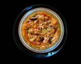 A picture of step 7 of Microwave Jar-Cooked Tuna Tomato Ragù.