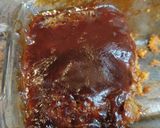 A picture of step 1 of BBQ Meatloaf.