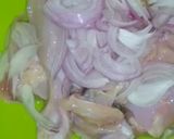 A picture of step 1 of Schezwan pepper chicken roast.