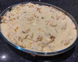 Une image de l'étape 3 de Gratin de pâtes au chou-fleur et carottes.