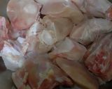 A picture of step 1 of Chicken Achar Gosht🍗.