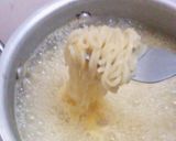 A picture of step 1 of Noodles in Chunky Peanut Butter Dressing.
