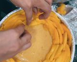 A picture of step 10 of Mango tart🥭😋.