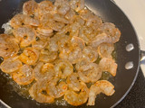 Jalapeño bacon jam shrimp