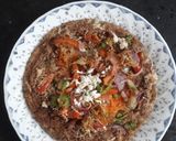 ওভার লোডেড অমলেট রেসিপির ধাপ 7 ছবি