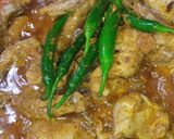 A picture of step 7 of Chicken Achari Karahi.
