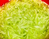 A picture of step 1 of Bottle gourd /lauki halwa.